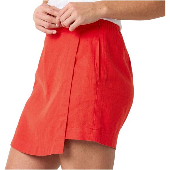 St. John's Bay - Women's Mid Rise Skort - Navy Blue - 14 - Picture 14 of 16